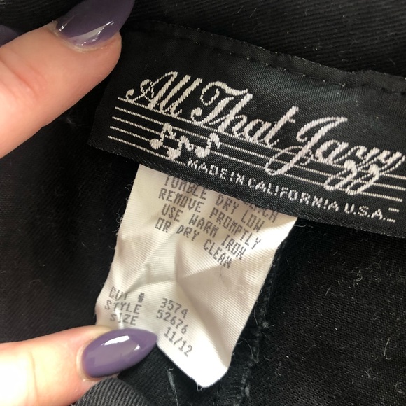 Early 90s all that jazz, black dress - Picture 4 of 4